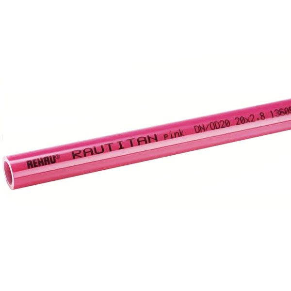 Труба Rehau RAUTITAN pink 32x4,4 мм, для систем отопления (бухта 50 м)